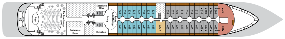 Silversea Cruises Silver Wind Deck 6.png